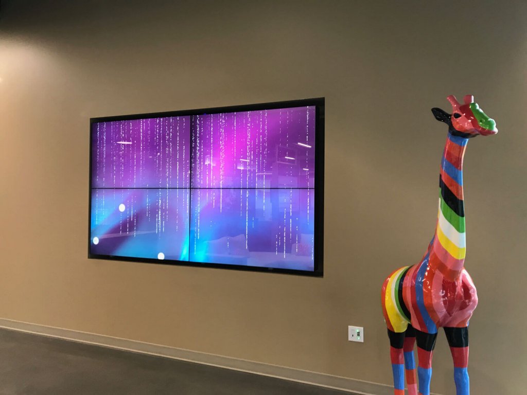 interactive video wall